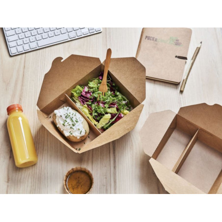 Lunch Box Ecologique en carton Kraft pas cher - Qualité supérieure
