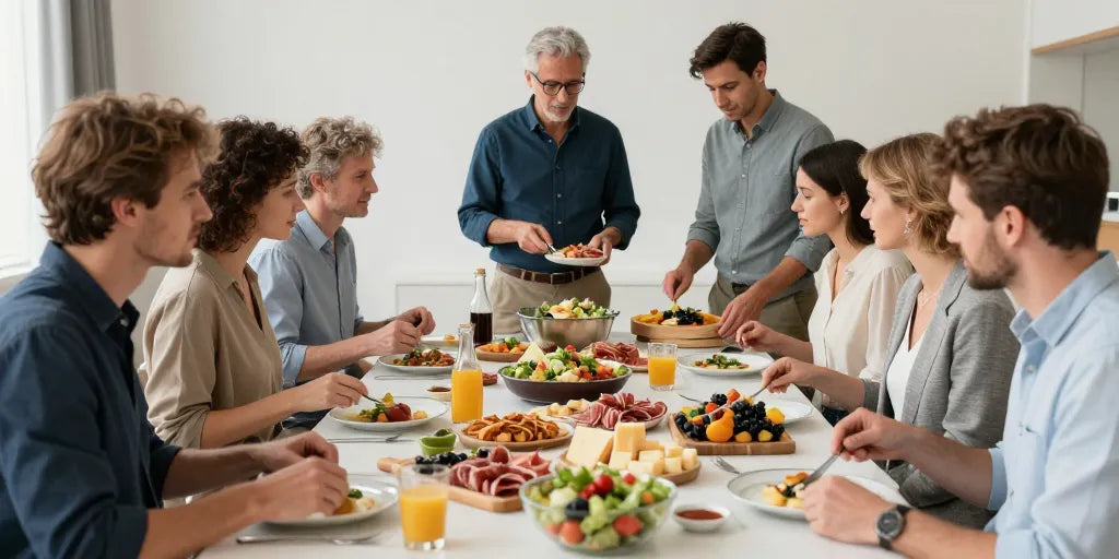 Composition d’un buffet froid pour 10 personnes : les quantités à prévoir