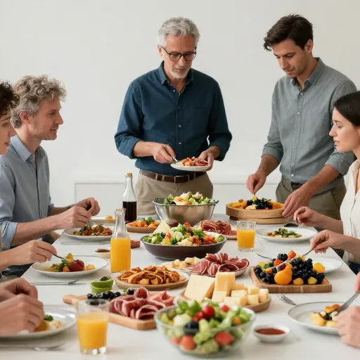 Composition d’un buffet froid pour 10 personnes : les quantités à prévoir
