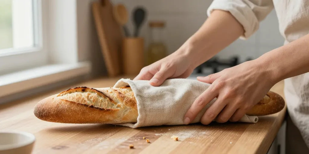 Pain frais : les astuces pour le conserver croustillant jusqu’au lendemain