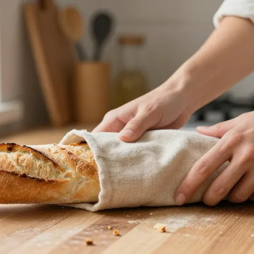 Pain frais : les astuces pour le conserver croustillant jusqu’au lendemain