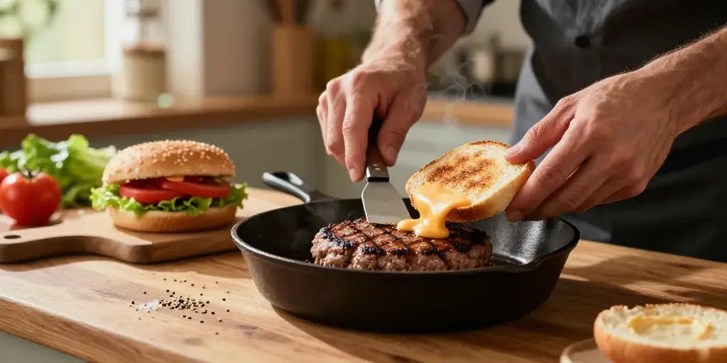 Burger maison : la méthode des 5‑6‑7 pour un steak parfait