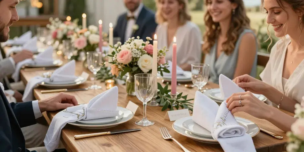 Pliage serviette mariage : les 10 idées rapides et élégantes à essayer