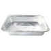 Barquette aluminium rectangulaire 227x177mm H30mm - 1000 Pcs