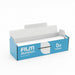 Rouleau de film aluminium de 10 microns, de 29 cm de large et 200 m de long, en boîte carton distrib 325x90mm H90mm - 6Pcs