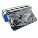 Rouleau de film aluminium de 10 microns, de 45 cm de large et 200 m de long, en boîte carton distrib 500x90mm H90mm - 6Pcs