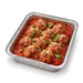 Barquette rectangulaire en aluminium gastronorme 1/2 - 3000 ml - 32,2 cm x 26 cm x 5,8 cm - en situation