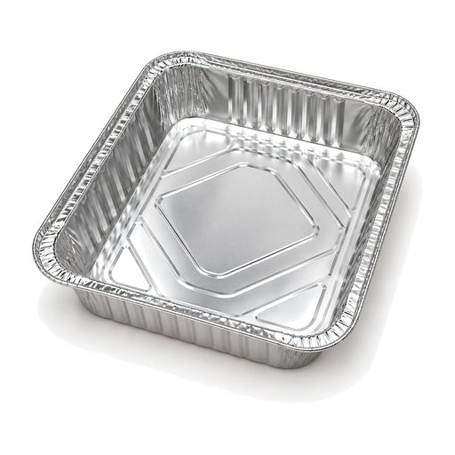 Barquette rectangulaire en aluminium gastronorme 1/2 - 3000 ml - 32,2 cm x 26 cm x 5,8 cm