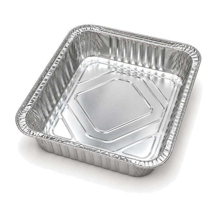 Barquette rectangulaire en aluminium gastronorme 1/2 - 3000 ml - 32,2 cm x 26 cm x 5,8 cm