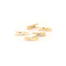 Mini pince à linge bois 2,5 cm - 100 unités