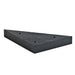 Plateau bambou triangulaire noir pour 3 pics "Sima" 14 x 8 x 2 cm - 10 unités