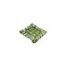 Carré bambou tressé 5 x 5 cm - 100 Pcs