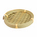 Rond bambou tressé "Yame" - Ø 6 cm - 100 unités