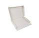 Boîte plateau lunch carton blanc 42 x 29 x 6 cm - 25 unités