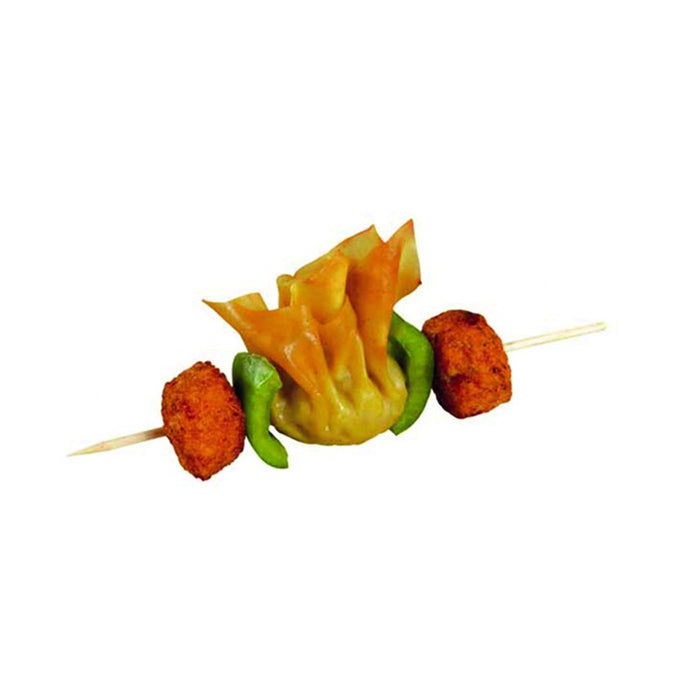 Brochette bois ronde 15 cm - 200 unités