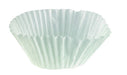 Caissette papier de cuisson ronde blanche siliconée - Ø 5,5 cm - 100 unités