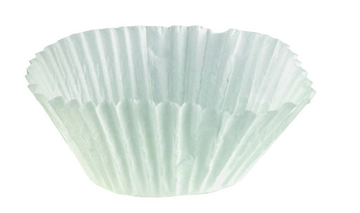Caissette papier de cuisson ronde blanche siliconée - Ø 5,5 cm - 100 unités