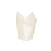 Caissette de cuisson forme tulipe en papier blanc siliconé - Ø 4,5 cm - 120 unités