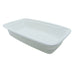 Barquette scellable de format 1/4 rectangle 26,4 cm x 5,5 cm 1500ml - 360 unités