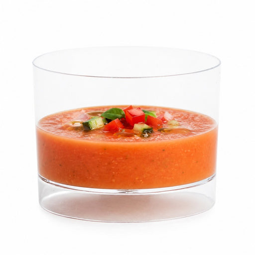 Verrine plastique ronde transparente ??Bodega?? 60 ml - Ø 4 cm - 15 unités