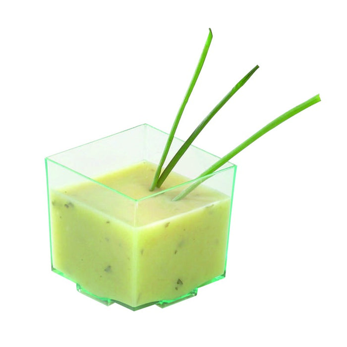 Verrine PS transparente "Kara" 60 ml 4,5 cm x 4,5 cm x 4,3 cm - 20 unités