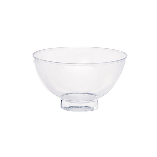 Mini coupelle plastique PS transparente "Milou" 60 ml - Ø 6,5 cm - H 3,8 cm - 12 unités