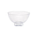Mini coupelle plastique PS transparente "Milou" 60 ml - Ø 6,5 cm - H 3,8 cm - 12 unités