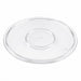 Couvercle PS transparent - Ø 7,5 cm - 12 unités