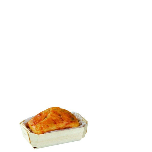 Moule cuisson bois TOM 11,5 cm x 6 cm x 3,5 cm - 500 unités