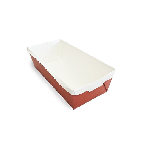 Moule de cuisson carton rectangulaire "Optima" 180x80mm H55mm - 270 Pcs