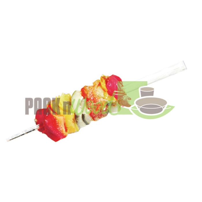 Pic plastique PS transparent 8,7 cm - 200 unités