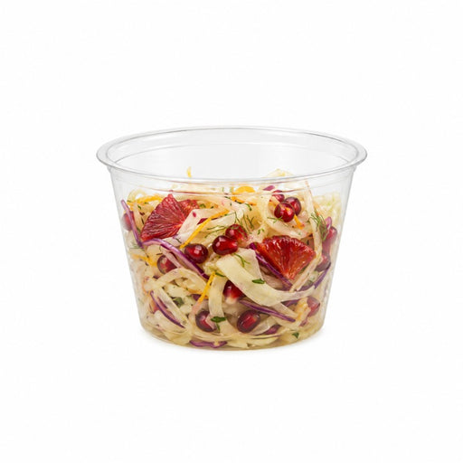 Pot plastique PET transparent - 7,4 cm x 4,4 cm - 125 unités
