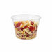 Pot plastique PET transparent - 7,4 cm x 4,4 cm - 125 unités