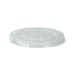 Couvercle transparent plat en plastique PET - Ø 6,1 cm - H 0,8 cm - 125 unités