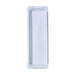 Assiette rectangulaire en carton recyclé blanc 23 cm x 8 cm - 250 unités