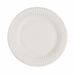 Assiette ronde en carton blanc - Ø 18 cm - 100 unités