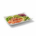 Assiette barque en carton blanc 24 cm x 18 cm x 2 cm - 250 unités