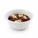 Bol rond blanc en pulpe - 350ml - 13,4 cm x 4,8 cm - 50 unités