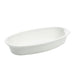 Saladier blanc ovale en pulpe 700 ml 23 cm x 14 cm x 5 cm - 100 unités