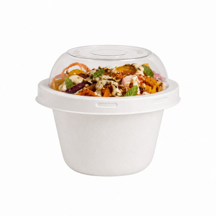 Couvercle PET transparent - Ø 7,2 cm - H 2,5 cm - 50 unités