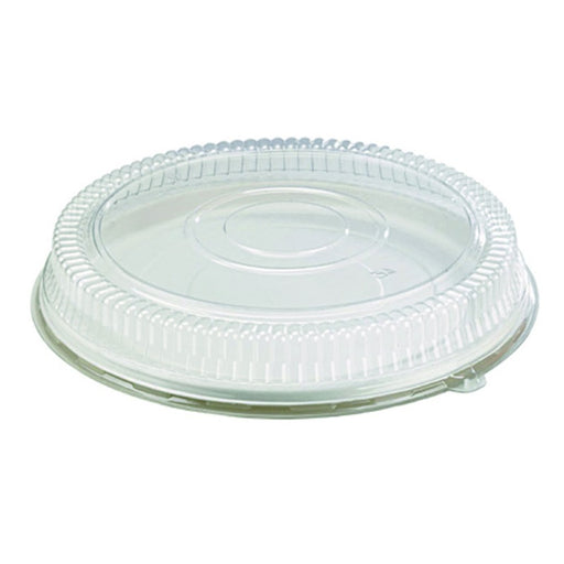 Couvercle rond PET transparent - Ø 46 cm - H 7 cm - 24 unités