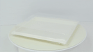 Couvercle PET transparent pour plateau "Atlas" 27,5 cm x 26,5 cm x 3,3 cm - Compatible avec 210APUTRP3 - 100 unités