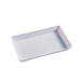 Assiette plastique blanche "Manhattan" 16,1 cm x 10,1 cm H 1,6 cm - 1000 unités