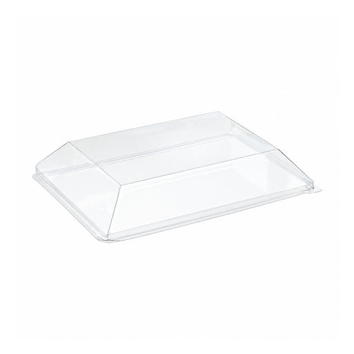 Couvercle PET transparent "Scandinavie" 20,5 cm x 13,5 cm x 3,8 cm - Compatible avec 210BBA2012 - 100 unités