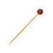 Pic bambou décor basketball 12 cm - 100 unités