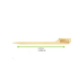 Pique steak bambou "Teppo Gushi" Well (bien cuit) en boîte présentoir - 9 cm - 100 unités
