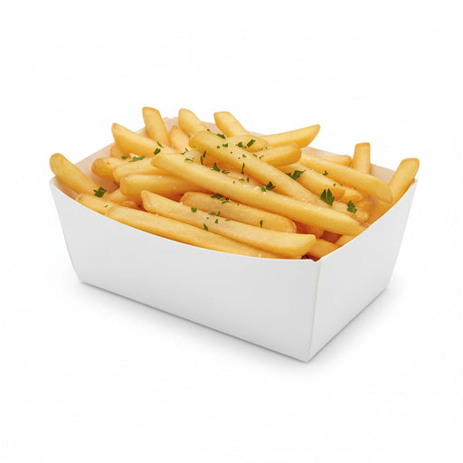 Barquette en carton blanc 510 ml 12 x 7 x 4,2 cm - 250 unités