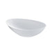 Bol ovale blanc en pulpe "BioNChic" 1000 ml 24 cm x 14,5 cm x 6,3 cm - 125 unités