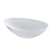 Bol ovale blanc en pulpe "BioNChic" - 27 cm x 16,5 cm x 7,7 cm - 100 unités