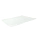 Plateau rectangulaire blanc en pulpe "BioNchic"  - 39 cm x 29 cm - 25 unités